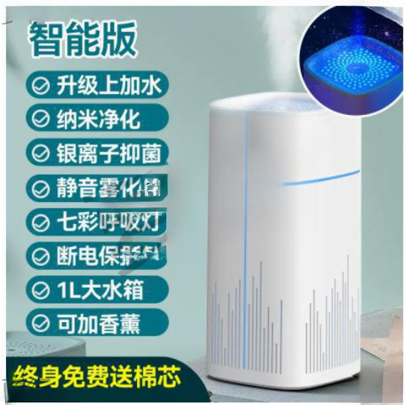 Suitable for Changhong Humidifier Mini Desktop Small Home Bedroom Office Dormitory Spray Humidification Pregnant Women Free Shipping