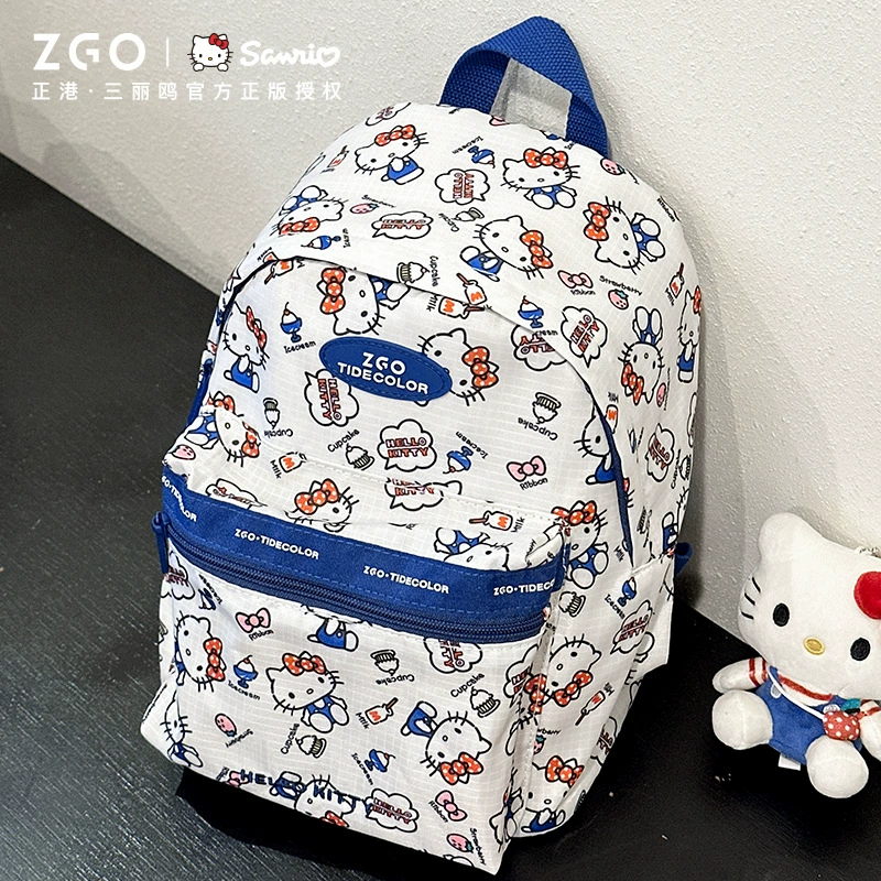 正港 Hello kitty, Hello Kitty, рюкзак, вместительный плечевой сумке, для средней школы
