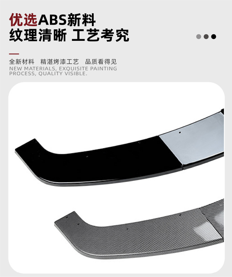 Suitable for Bmw 3 Series Bmw F30 F31 2013-2019 Standard Version Front Lip Front Spoiler Exterior Modification