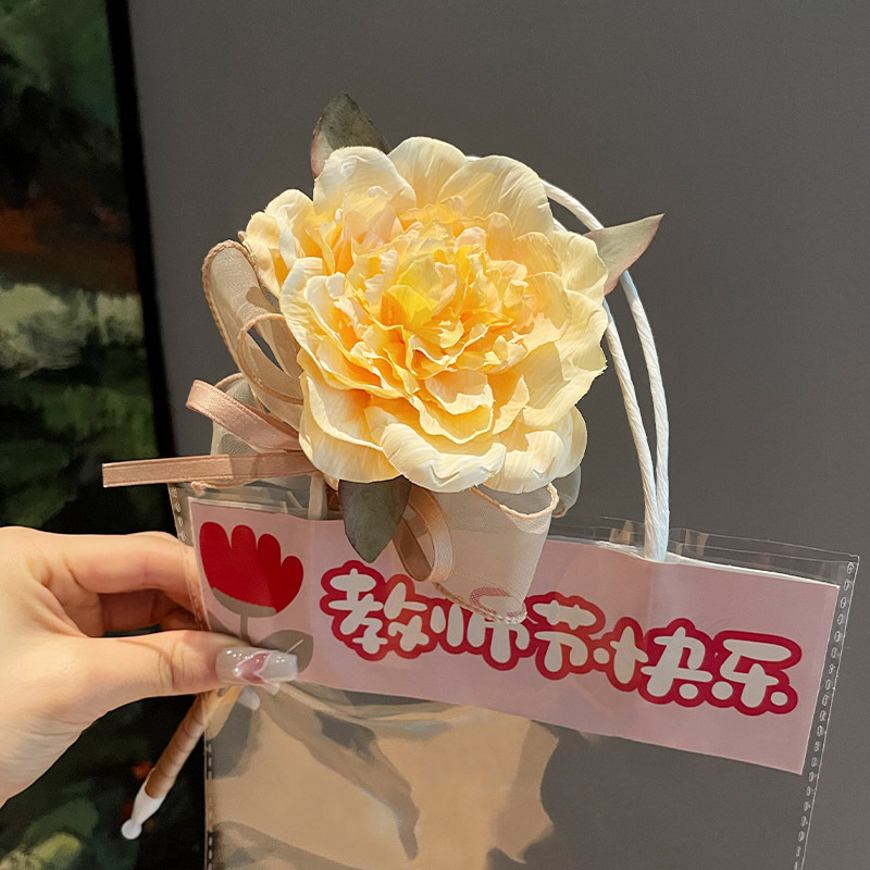 开学幼儿园教师节感恩送老师花笔小礼物永生花束笔礼品精致实用|undefined