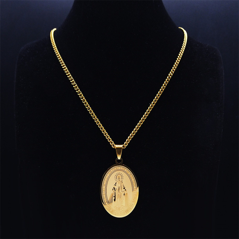 Virgin Mary Necklace 3