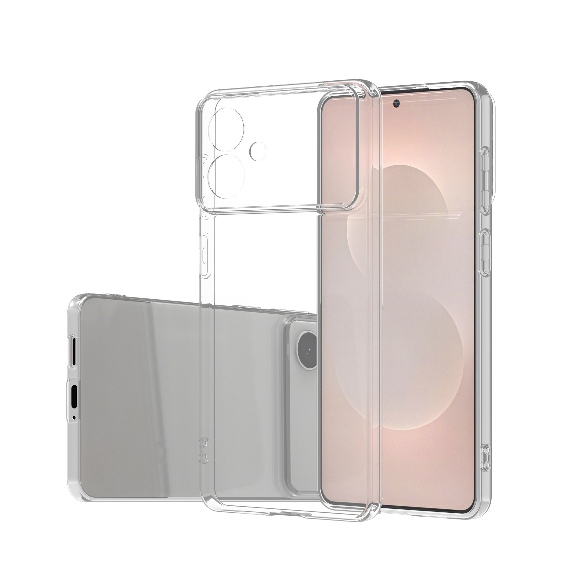 2.0MM透明TPU适用三星S26PLUS透明TPU手机壳 S26 Ultra软壳保护套