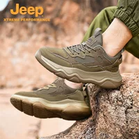 JEEP/Jeep осень-зима мужские новые ежедневные наружные противоскользящие и износостойкие тенденции удобные дикие спортивные кроссовки