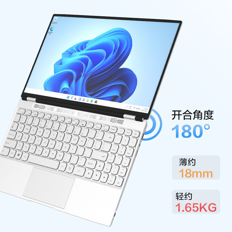 Laptop Is Thin and Portable, Ultra-Thin Notebook for College Students, Brand New Computer, High-Definition Gaming, Lightweight for Office Use