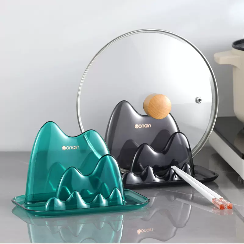 锅盖架台面厨房置物架立式锅铲架子砧菜板多功能放置器收纳架批发