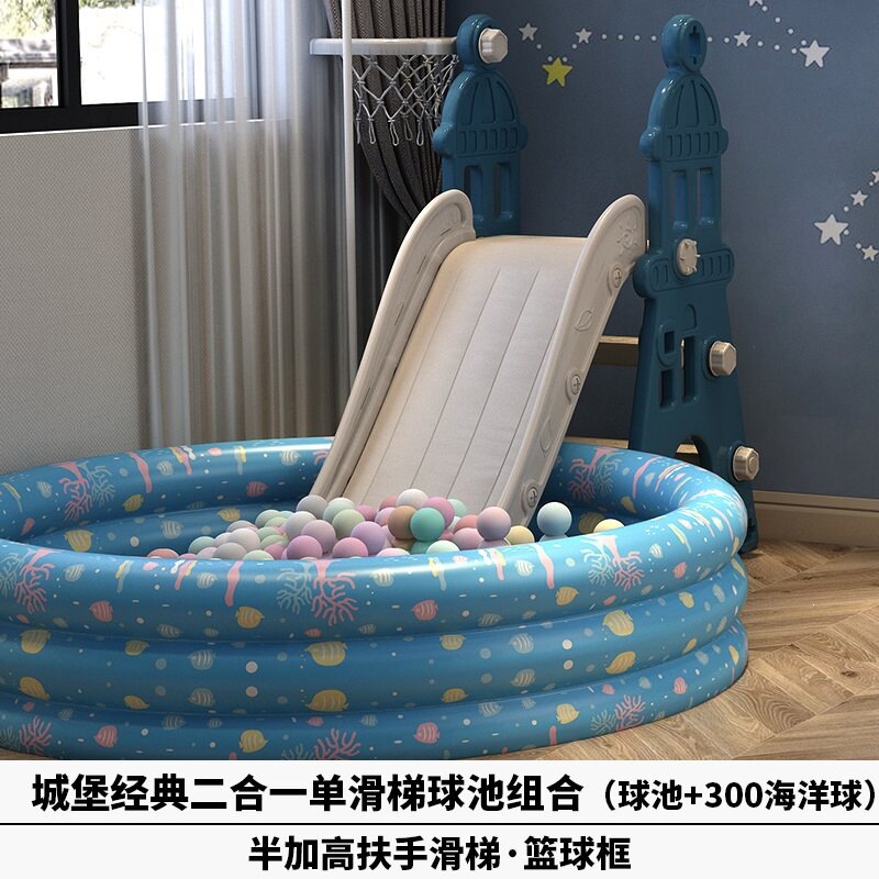 Niños en interiores y al aire libre escaleras de plástico deslizantes para niños columnas juguetes pequeños combinados para bebés