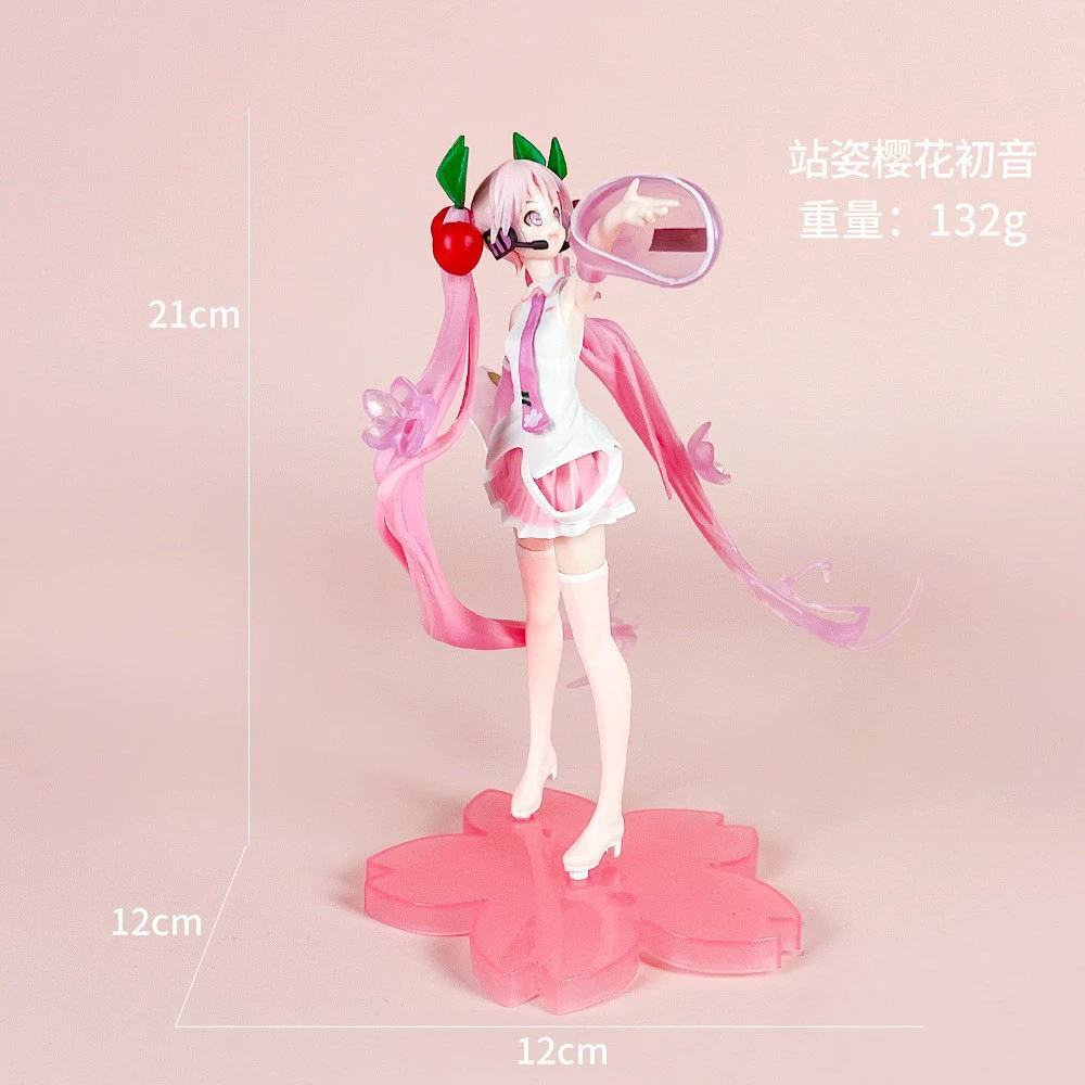 Фигурка Hatsune Miku, 20 см, многопозовая аниме модель, варианты в коробке/в пакете