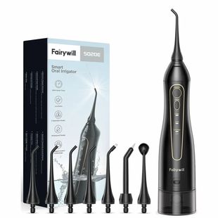 Fairywill Water Flossers Oral Irrigator Rechargeable Portabl