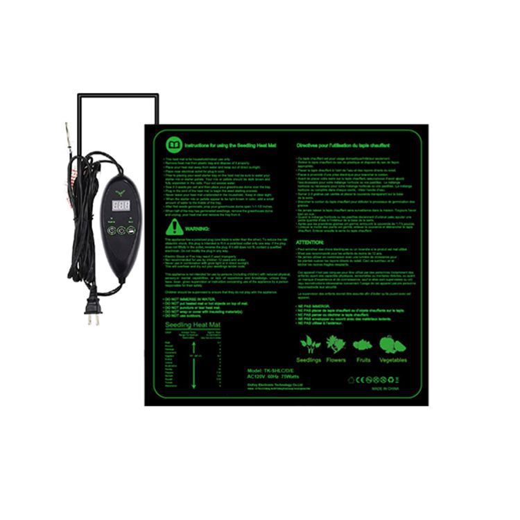 Almohadilla térmica de plántulas directa de fábrica flor hierba semilla germinación acelerando el cultivo de plántulas planta almohadilla térmica impermeable