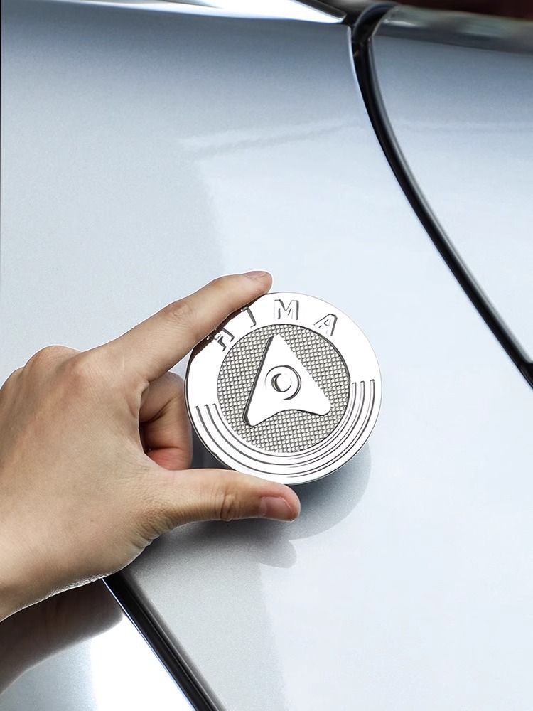 Suitable for Aito M5 M7 M9 Hongmeng Smart Car Sticker Hima Body Decoration Exterior Modification Car Logo Metal