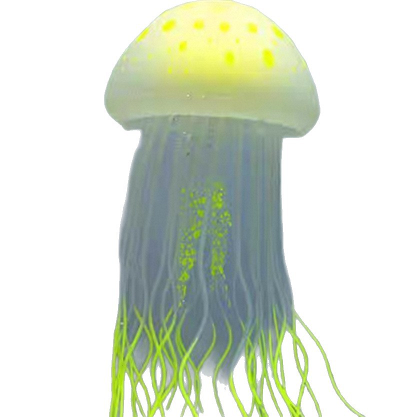 Medusa de luna de mar simulación de medusa de silicona protección ambiental seguridad acuario de peces decoración paisajística fábrica de Dongguan venta al por mayor directa