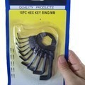Hex Key Wrench Set with Hex Socket Wrench, Plum Blossom Hex Wrench, Hex Key, 2 Yuan Store, Street Stall, Department Store