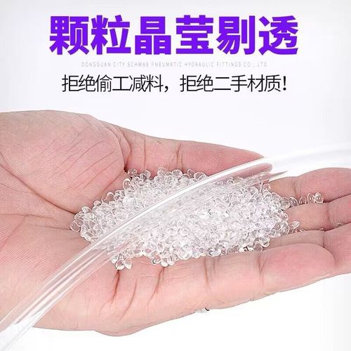 High-pressure PU hoses 8*5/6*4 air compressor hoses 12*8/10*6.5 transparent pneumatic hoses in meters