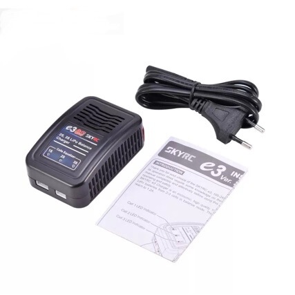 Genuine Skyrc E3 Ac Simple Charger Entry-Level Balanced Charger for 2S 3S Lithium Batteries B3 Charger for Rc Models Genuine Skyrc E3 Ac Simple Charger Entry-Level Balanced Charger for 2S 3S Lithium Batteries B3 Charger for Rc Models