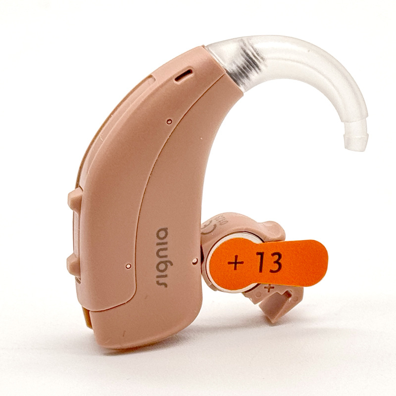 Xijia audífono productos genuinos ancianos sordos severos oído trasero de alta potencia de alta gama audífono acústico original al por mayor