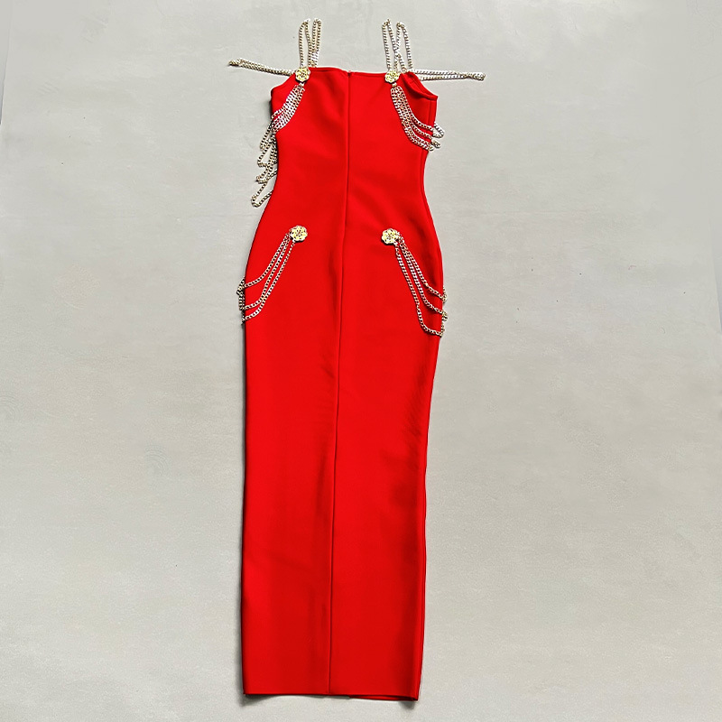 Elegant Women's Bandage Evening Dress For Formal Prom Occasions_voghion.com