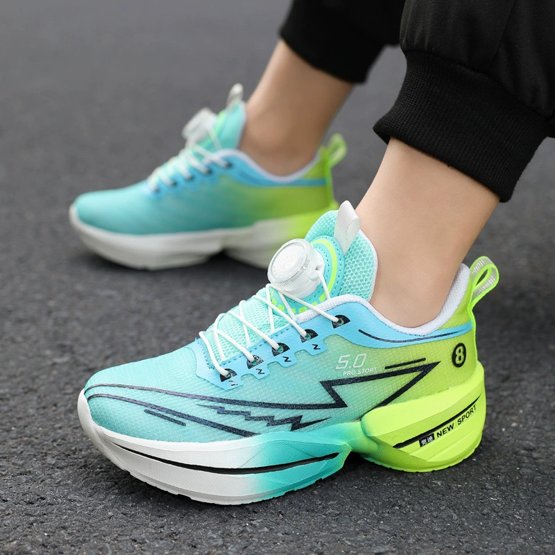 Летняя беговая обувь без шнуровки для мальчиков