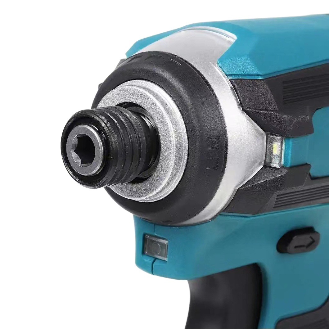 Destornillador de impacto sin escobillas destornillador de carga destornillador de litio eléctrico de mano taladro eléctrico doméstico cargador de herramientas eléctricas