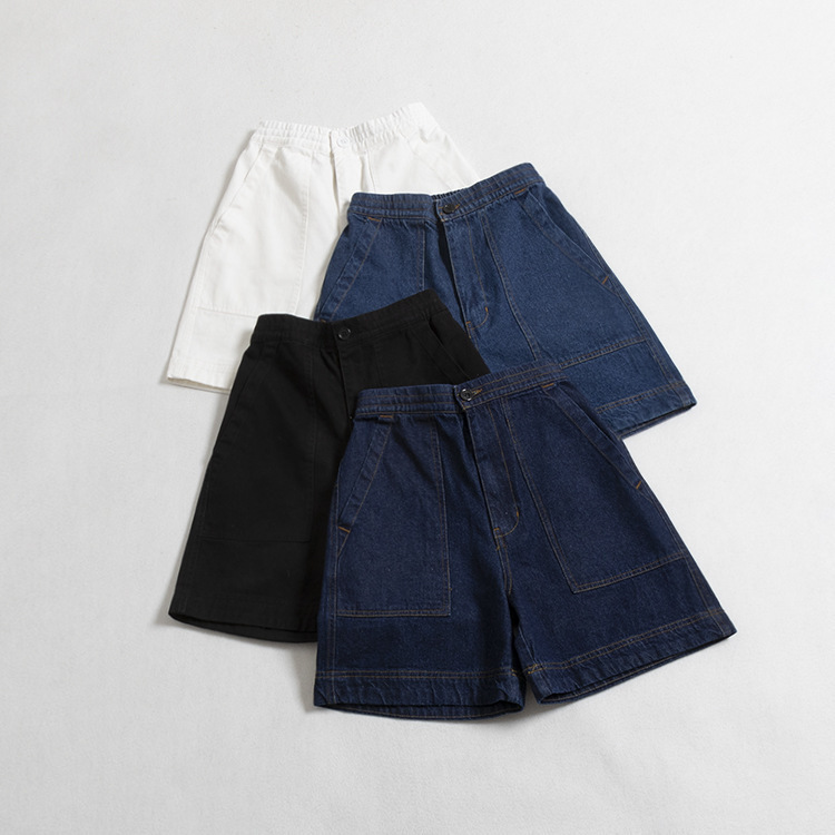 Japanese Single Denim Shorts High Waist Slim Casual Jeans Designer Collaboration Casual Pants Casual Pants in Stock