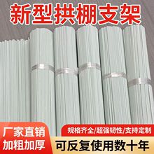 拱棚玻纤杆100根小支架竿大棚内套骨架玻璃纤维地膜艺农用业批发