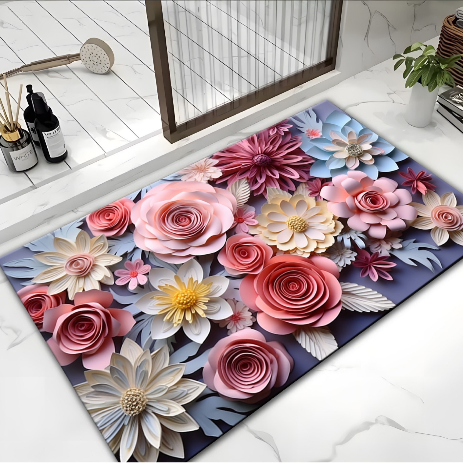 바람, 꽃, 눈과 달