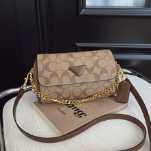 高级感包包女2025新款复古圆柱包气质女士小圆包百搭时尚单肩斜挎