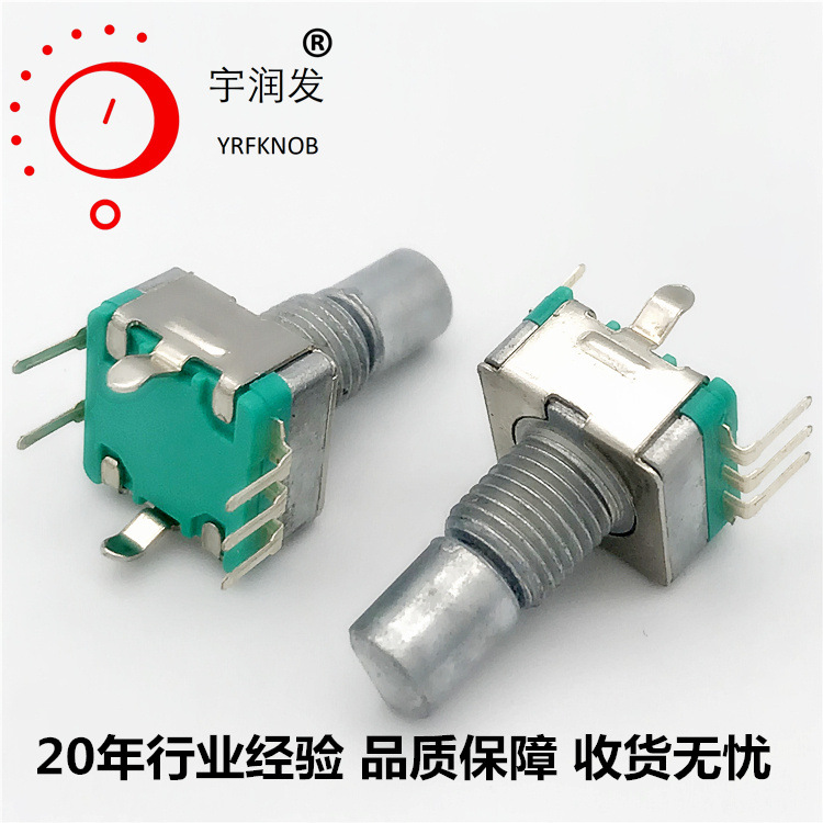 ����Ʒ��EC11�������̱��޼���ת������360&deg;��ת��Բ����15mm