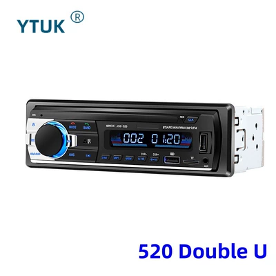 Universal 12V Wireless Car mp3 - 520lcddouble-u