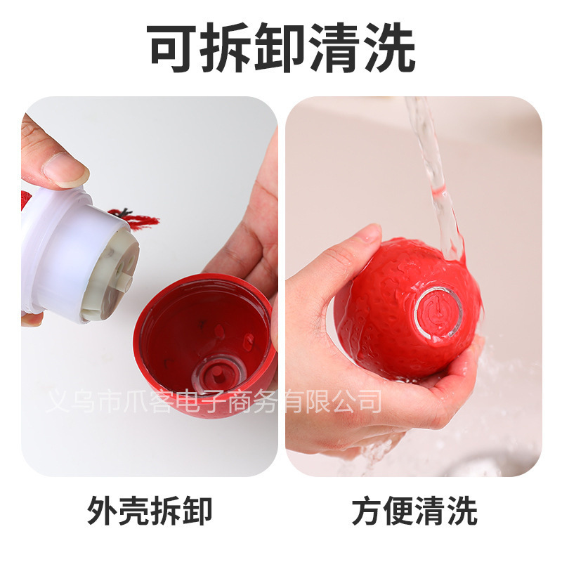 跨境智能耐咬逗狗球磨牙发声玩具宠物智能滚动球电动狗狗解闷滚动|undefined