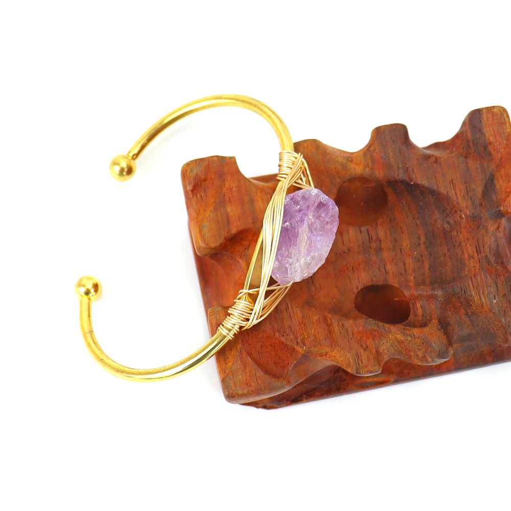 1 Piece Fashion Crystal Metal Plating Womenu0027S Bangle