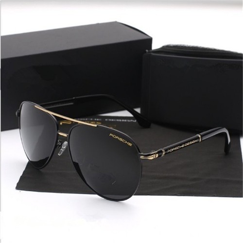New glasses men's polarized sunglasses fashion trendy sunglasses driving large frame glasses brand P8738 factory direct sale