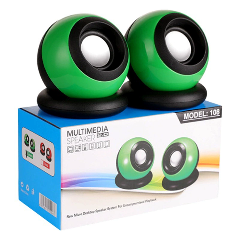 Трансграничный компьютер проводной удобный аудио настольный ноутбук мини настольный домашний офис сабвуфер динамик взрывы