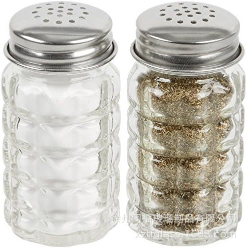 Creativo al aire libre parrilla frasco de vidrio de cocina condimentar frasco de pimienta frasco de sal frasco de condimentos transfronterizos