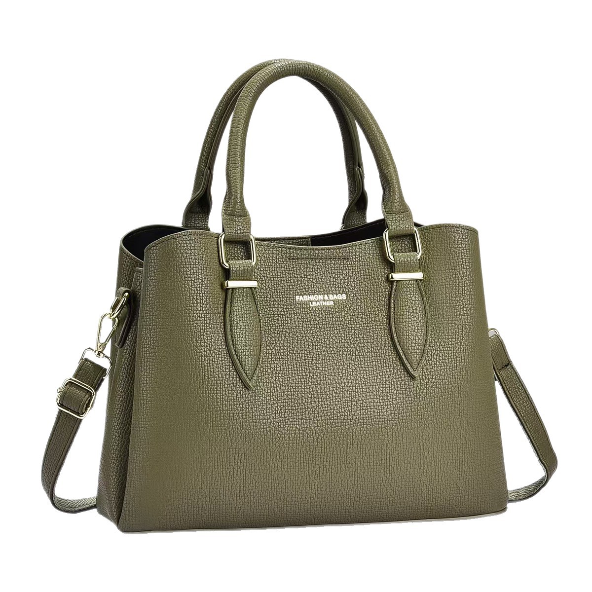 Bolso de mano de transporte de gran capacidad de color sólido bolso de hombro de moda casual bolso de mano diario versátil bolso de mano