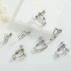 饰品配件;耳钉;耳夹