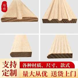 木质线材;其他装饰线板;花窗
