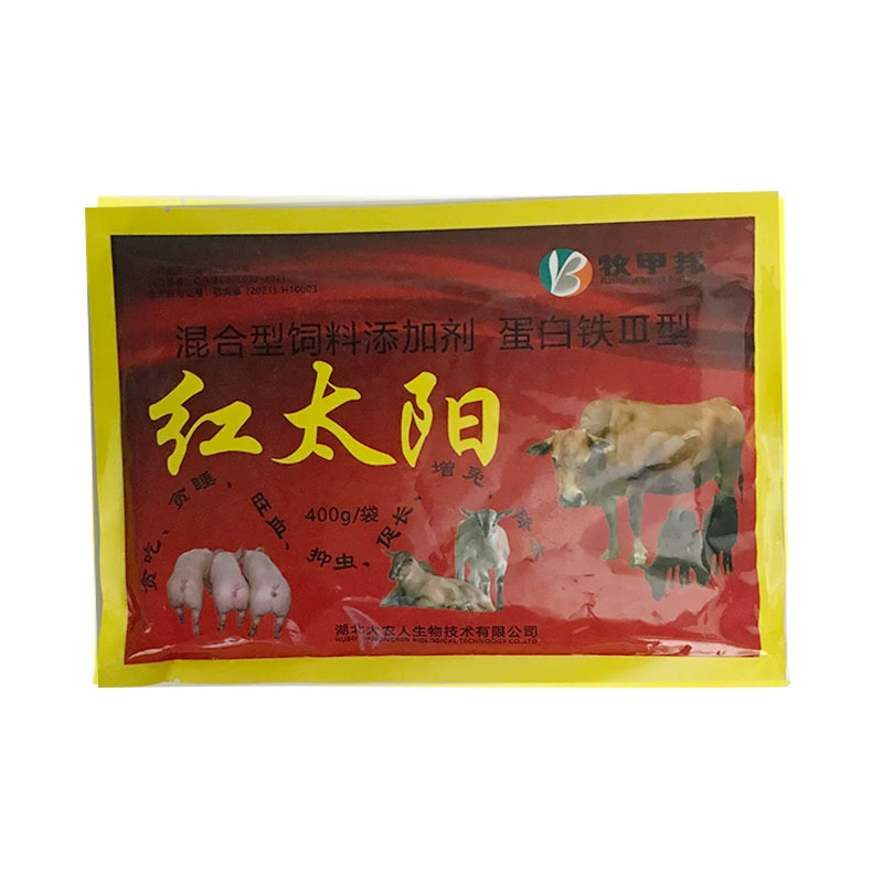 Ветеринарный фермер красный солнечный смешанный кормовой добавкой белок железо 400 г/мешок
