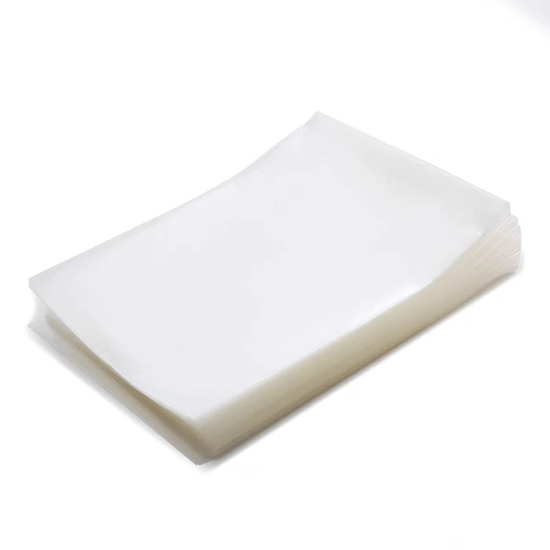 Bolsa de bolsillo plano OPP bolsa de embalaje gruesa accesorios bolsas de sujeción transparentes sin polvo en forma de banda larga rectangular bolsas de bolsillo