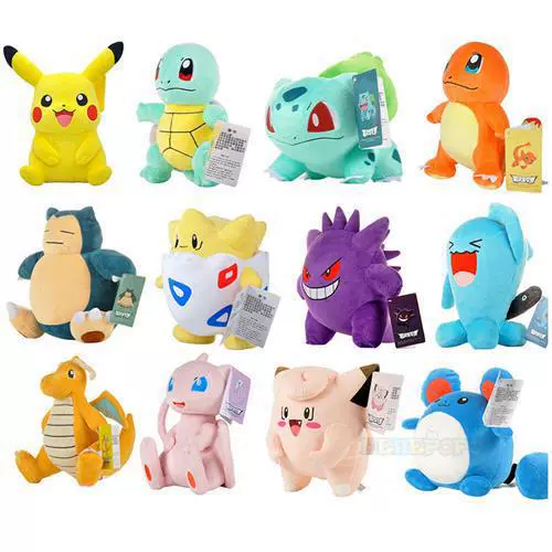 Оригинальный Peluche Pokemon Geche Peluche 24 см с набивкой покемонов