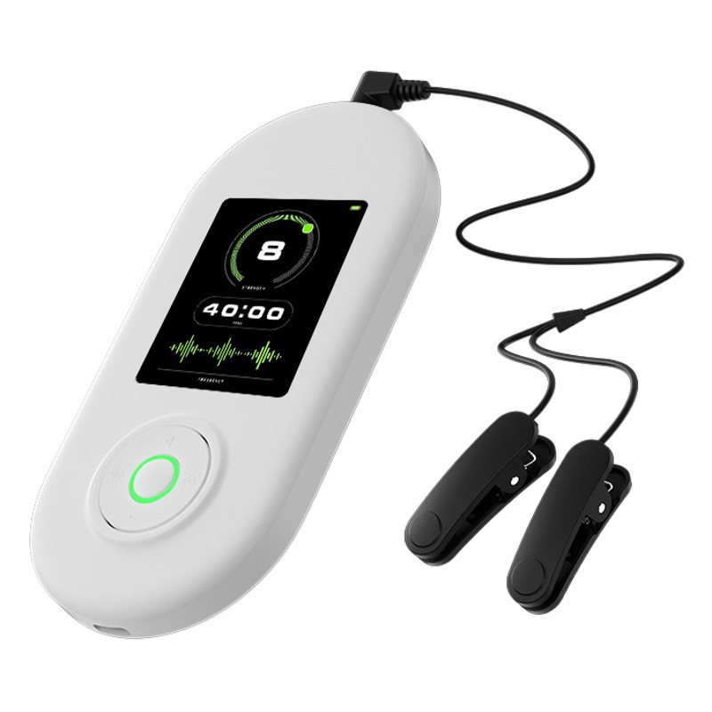 Transfronterizo nuevo instrumento de sueño inteligente de mano Instrumento de Ayuda para el sueño profundo en el hogar artefacto calmante fisioterapia clip de oído Instrumento de Ayuda para dormir