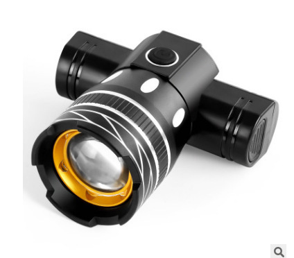 Mountain bike lights, strong light, night riding, rechargeable lighting, flashlight, cycling equipment accessories, bicycle headlights