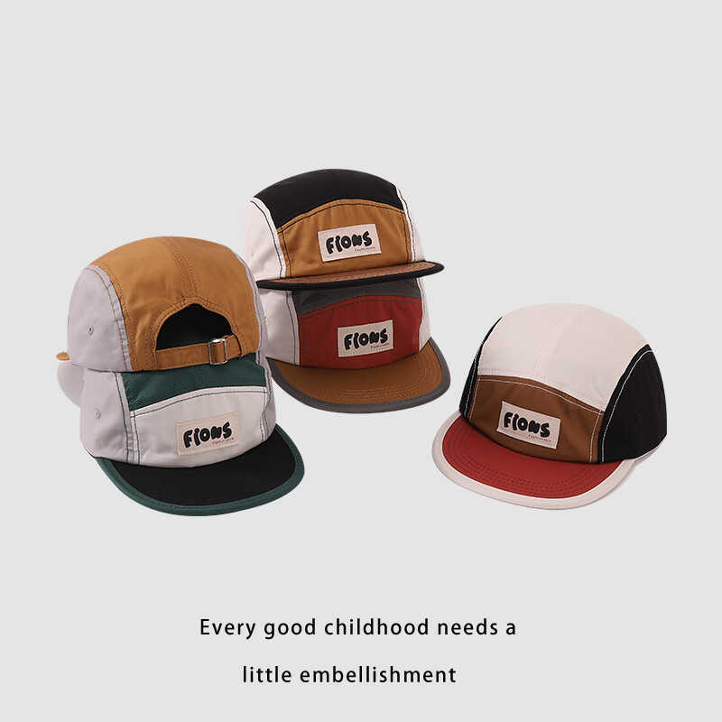 Sombreros para niños sombreros de béisbol para niños FiONS sombreros de baile callejero de borde plano sombreros de hip hop para niños sombreros de boca de duck