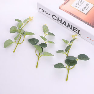 Simulation eucalyptus money leaf vine accessories copper coin grass simulation money leaf money top factory direct sales