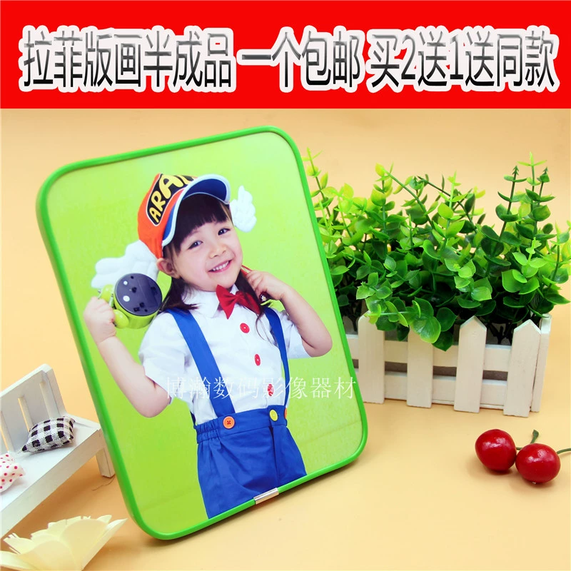 Горячий продавать полуфабрикат с принтом Лафит с безклеевой фоторамкой, фоторамка для фотостудии, рекламная домашняя полноцветная рамка с закругленными углами, бесплатная доставка