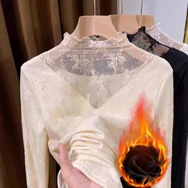 女式T恤;披肩;蕾丝衫雪纺衫