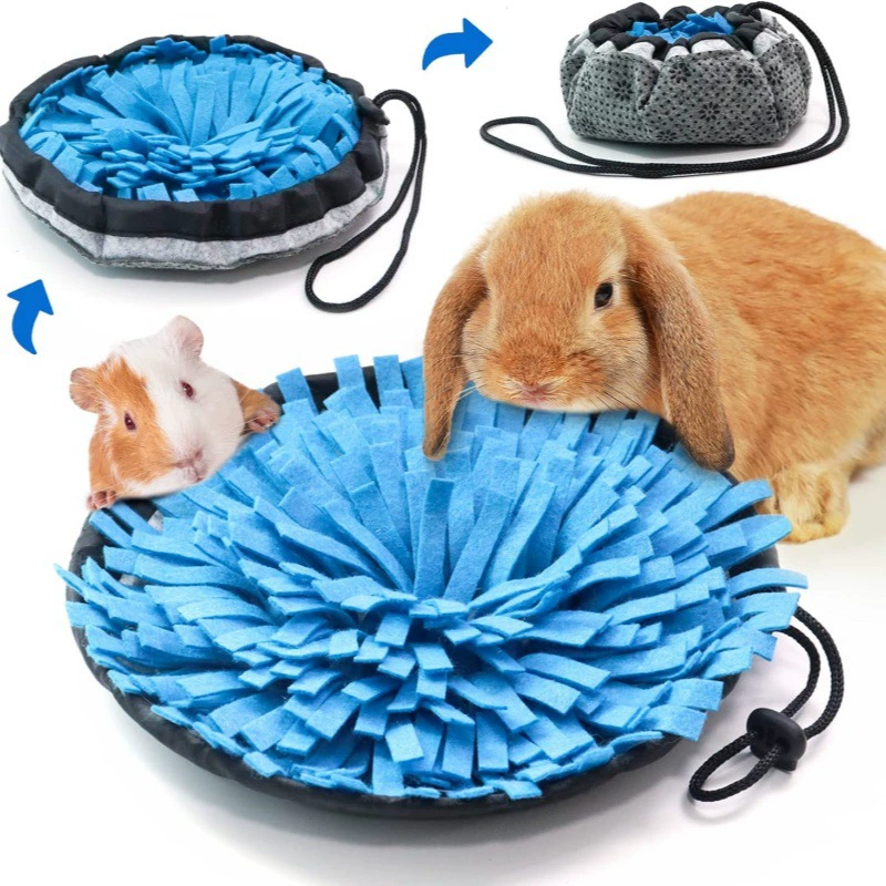 Подставка для домашних животных, коврик с защитой от брызг и протечек, коврик для поиска корма для кроликов-сахарных планёрок, безопасный, экологически чистый, прочный, устойчивый к укусам, универсальный для всех сезонов