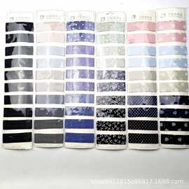 布艺bb发卡女横夹发夹头饰顶夹一字夹刘海一元店星星碎发发根手工