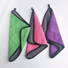 双面毛巾吸水鱼竿毛巾擦手毛巾30.40厘米毛巾