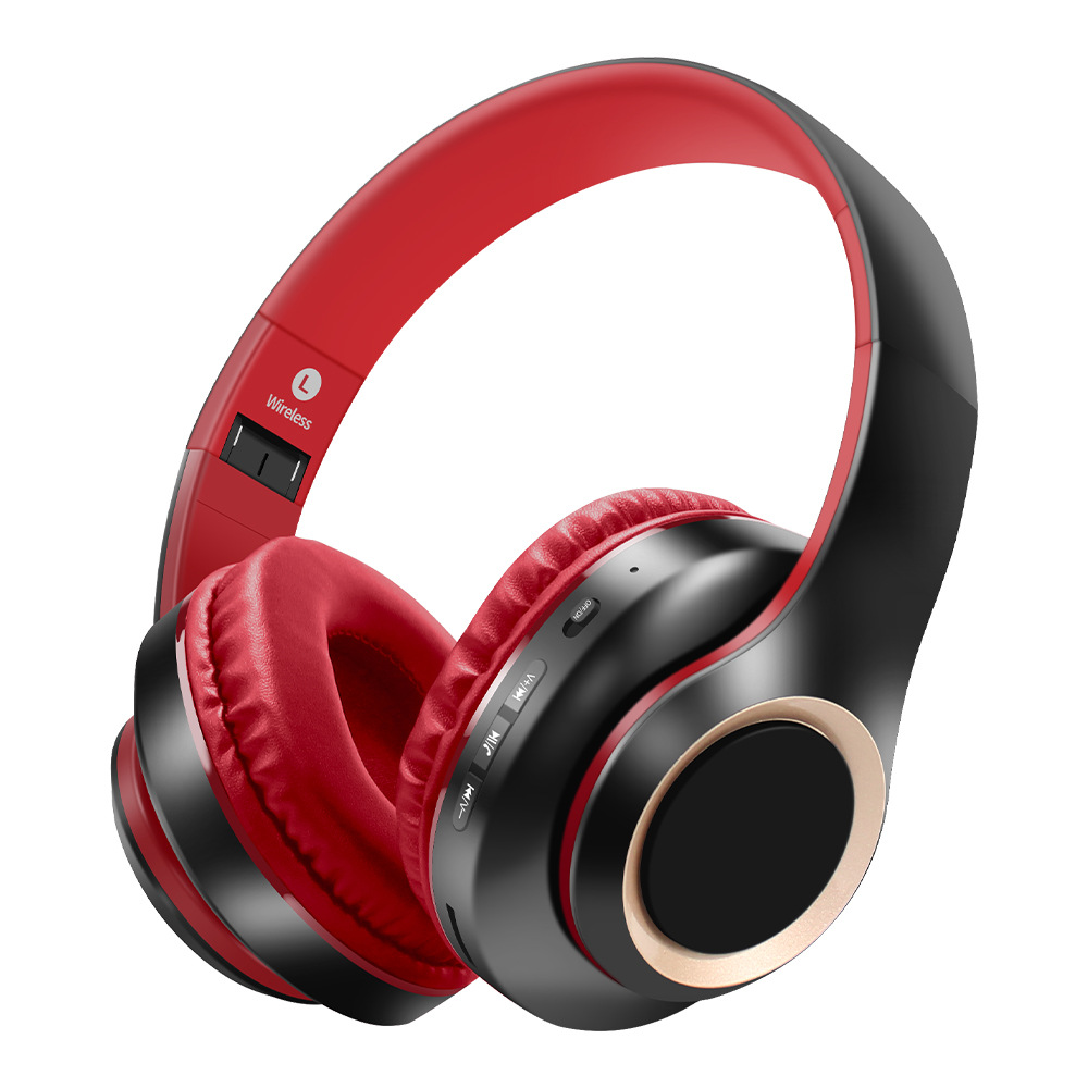 bluetooth earphones跨境头戴式蓝牙耳机可定制图案颜色包装logo