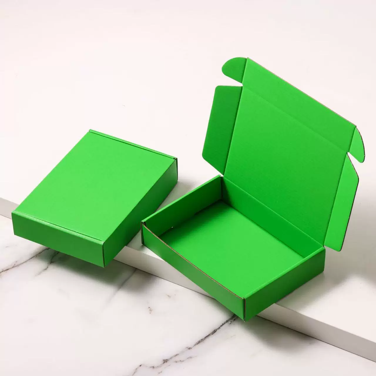 Цветная коробка для самолетов Зеленая коробка для упаковки Экспресс-логистика Косметика коробка для упаковки гофрированной бумаги коробка оптом может быть напечатан логотип